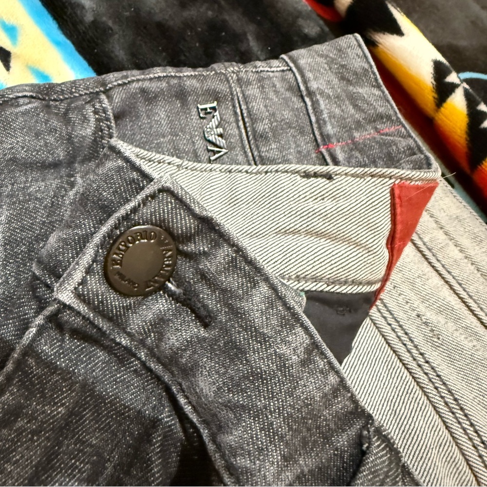Emporio Armani Slim Fit Jeans Size 34 waistband